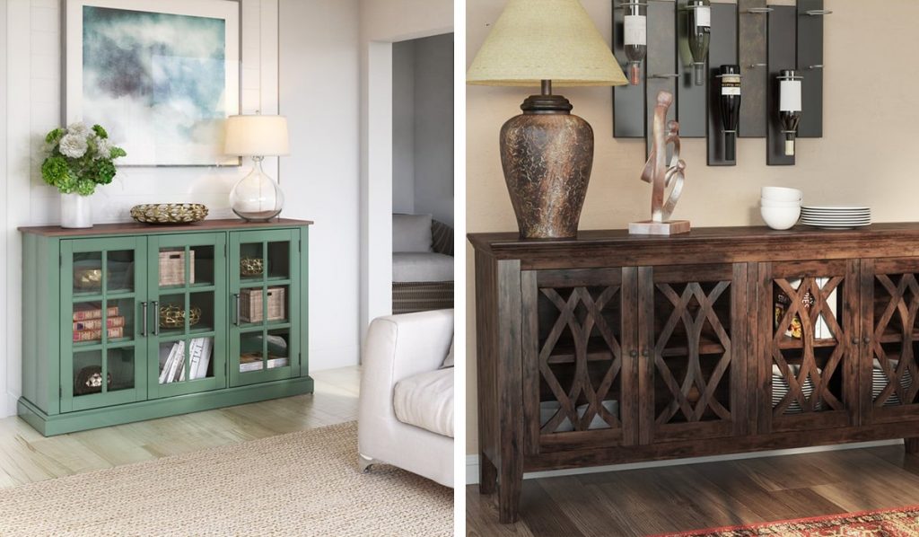 Difference between a Sideboard and a Buffet! What would be best for