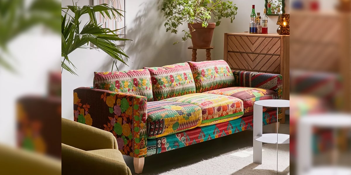 Handcrafted sofa designs for the living room. Give it an everyday festive revamp!